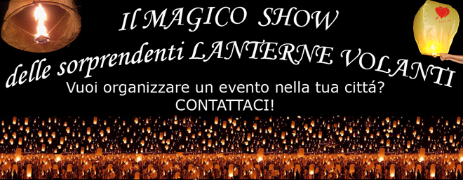 SHOW di nonsololanternevolanti.it