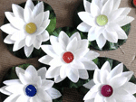Lanterne Galleggianti Fiore di Loto Bianco Puro