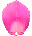 Lanterne Volante Rosa